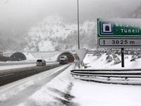 Bolu dağında kar alarmı