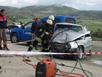 Çorum'da korkunç kaza: 2 ölü, 3 yaralı