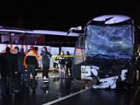 Karabük'te facia gibi kaza: 68 yaralı