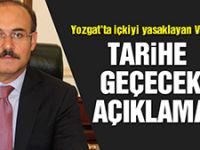 Yozgat Valisi’nden içki yasağına ilginç savunma