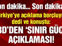 ABD’den son dakika Türkiye açıklaması!