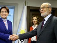 Meral Akşener ile Temel Karamollaoğlu görüştü