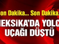 Meksika'da yolcu uçağı düştü