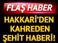 Hakkari'den kahreden haber!