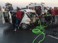 Giresun’da feci kaza: 2 ölü, 12 yaralı