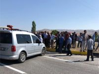 Ankara - Çankırı karayolunda 'tavuk çiftliği' eylemi