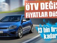 Otomobilde ÖTV düştü fiyatlar indi