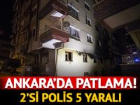 Ankara'da patlama! Çok sayıda ekip bölgede
