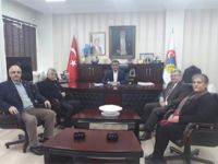 CHP'li aday İbişoğlu'ndan Hüseyin Boz'a ziyaret