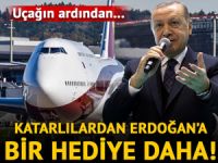 Katarlılar'dan Erdoğan'a bir hediye daha! Uçağın ardından...