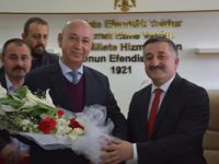Mehmet Öztürk Ilgaz'da başkanlık görevini devraldı