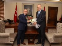 Çankırı Belediye Başkanı Esen'den Vali Aktaş'a ziyaret