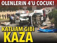 İzmir’de korkunç kaza: Yedi ölü