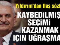 Binali Yıldırım: Kaybedilmiş seçimi kazanmak için uğraşacak değilim