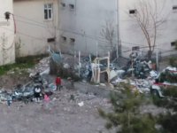 Çankırı Devlet Hastanesi'nin çöpü halk sağlığını tehdit ediyor
