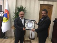 Vakıf yönetiminden Başkan Esen'e ziyaret