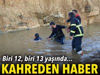 Hakkari'de çok acı olay: İki kuzen boğularak can verdi