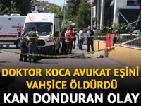 Diyarbakır'da doktor koca, avukat eşini vahşice öldürdü!