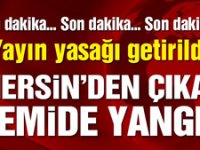 Türkiye’den çıkan gemi İsrail açıklarında yanıyor
