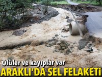Trabzon’daki selde ölü sayısı 7’ye çıktı!