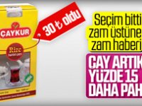 ÇAYKUR'dan kuru çaya yüzde 15 zam