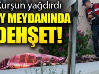 Bursa'da, köy meydanında dehşet: 1 ölü, 1 ağır yaralı