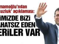 İmamoğlu 'yolsuzluk' demedi lakin; “Elimizde bizi rahatsız eden veriler var” dedi