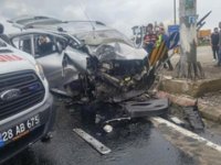 Giresun’da trafik kazası: 3 ölü