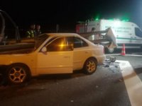 Manisa' korkunç kaza!.. Feci şekilde can verdiler!