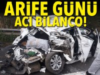 Bayram arefesinde trafik kazaları bilançosu: 10 ölü, 76 yaralı