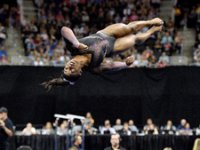 ABD’li jimnastikçi Simone Biles tarihe geçti