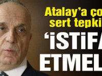 Atalay’a kendisine bağlı sendikadan çağrı: İstifa etmeli