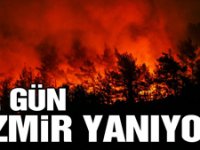 İzmir'de yangın 3 gündür söndürülemedi!