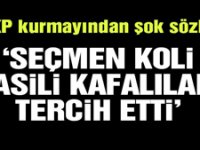 AKP’li vekilden CHP’ye hakaret: Koli basili kafalılar