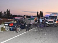 Kütahya’da zincirleme trafik kazası: 3 ölü, 4 yaralı