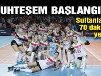 Türkiye A Milli Kadın Voleybol Takımı, Yunanistan’a set vermedi!