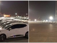 Yüzlerce araç gece yarısı Yenikapı’ya getirildi