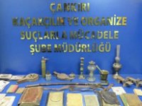 Çankırı'da tarihi eser operasyonu 1 gözaltı
