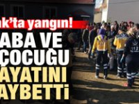 Uşak’ta facia! Yangın bir aileyi yok etti!