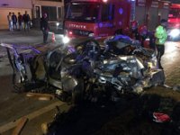 Sakarya'da zincirleme kazada bir aile yok oldu