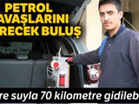 Gaziantepli oto tamircisinden ilginç buluş! 2 Litre suyla 70 kilometre gidiyor