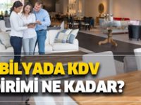 Mobilya'da KDV yüzde 8'e indirildi