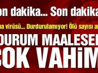 Korona virüsü durdurulamıyor! Durum çok vahim! Ölü sayısı artıyor…