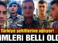 Suriye’deki hain saldırıda şehit düşen askerlerimizin isimleri belli oldu