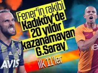 Dev derbide kadrolar belli oldu