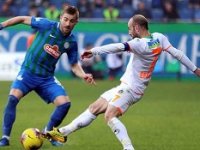 Çaykur Rizespor: 1 - Aytemiz Alanyaspor: 1