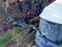 Adana'da minibüs şarampole uçtu! 3 Ölü, 14 yaralı