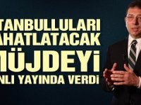 Ekrem İmamoğlu: 2020 Yılında İstanbul'da su sorunu yaşanmayacak