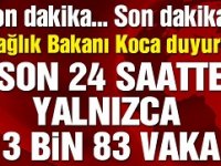 22 Nisan 2020 Corona virüs rakamları! Vaka sayısı 3 bin 83, ölüm 117
