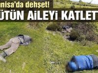 Manisa’da pompalı dehşeti: 4 Ölü, 1 yaralı